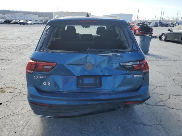 3VV2B7AX7KM083533 - 2019 VOLKSWAGEN TIGUAN SE أزرق صورة 6