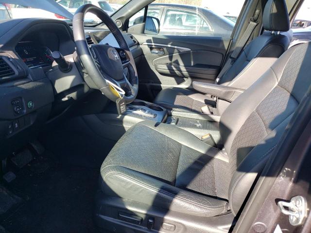 5FNYF8H53MB003191 - 2021 HONDA PASSPORT EXL GRAY photo 7