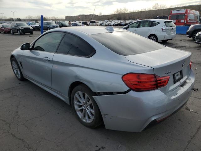 WBA3R5C56FK189531 - 2015 BMW 435 XI SILVER photo 2