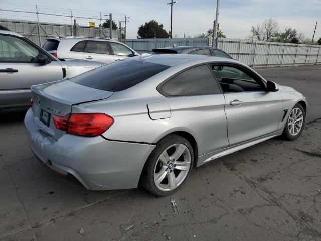 WBA3R5C56FK189531 - 2015 BMW 435 XI SILVER photo 3