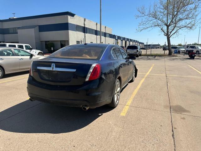 1LNHL9DR0BG609425 - 2011 LINCOLN MKS BLUE photo 4