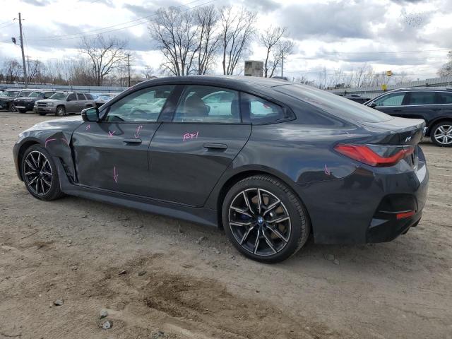 WBY43HD01SFU42446 - 2025 BMW I4 XDRIVE 40 GRAY photo 2