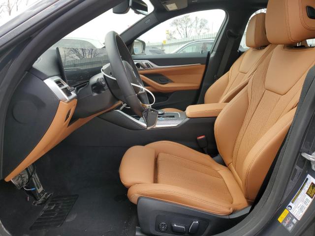 WBY43HD01SFU42446 - 2025 BMW I4 XDRIVE 40 GRAY photo 7