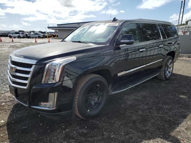 1GYS3HKJ1GR114271 - 2016 CADILLAC ESCALADE ESV LUXURY BLACK photo 1