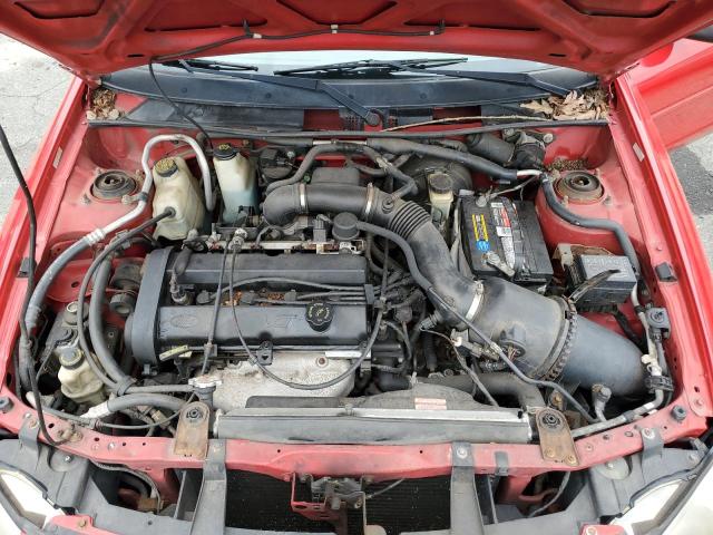 3FAKP1138XR156984 - 1999 FORD ESCORT ZX2 RED photo 11