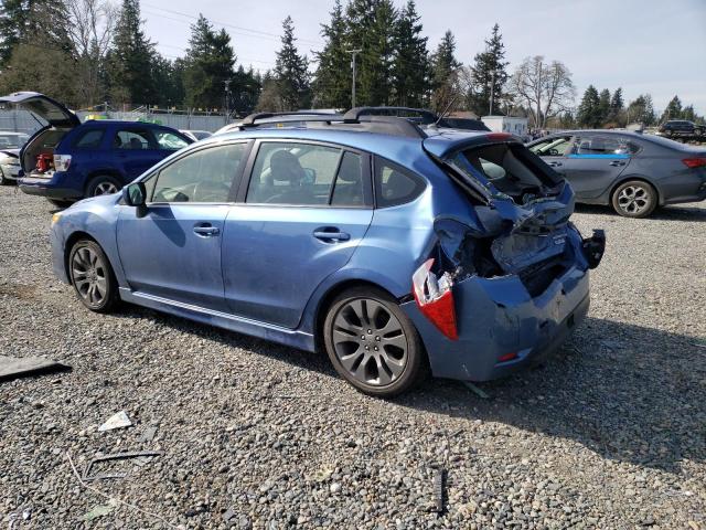 JF1GPAR68E8273614 - 2014 SUBARU IMPREZA SPORT LIMITED BLUE photo 2