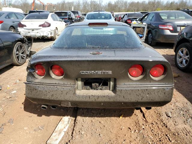 1G1YY2180H5111697 - 1987 CHEVROLET CORVETTE BLACK photo 6