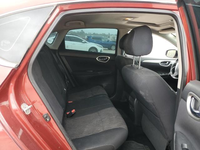 3N1AB7AP8FY382640 - 2015 NISSAN SENTRA S RED photo 10