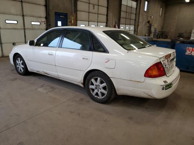 4T1BF28B0YU022086 - 2000 TOYOTA AVALON XL WHITE photo 2