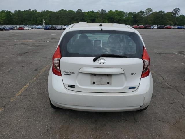 3N1CE2CP8FL367875 - 2015 NISSAN VERSA NOTE S WHITE photo 6