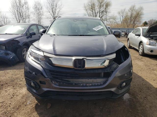 3CZRU6H51MM713484 - 2021 HONDA HR-V EX GRAY photo 5