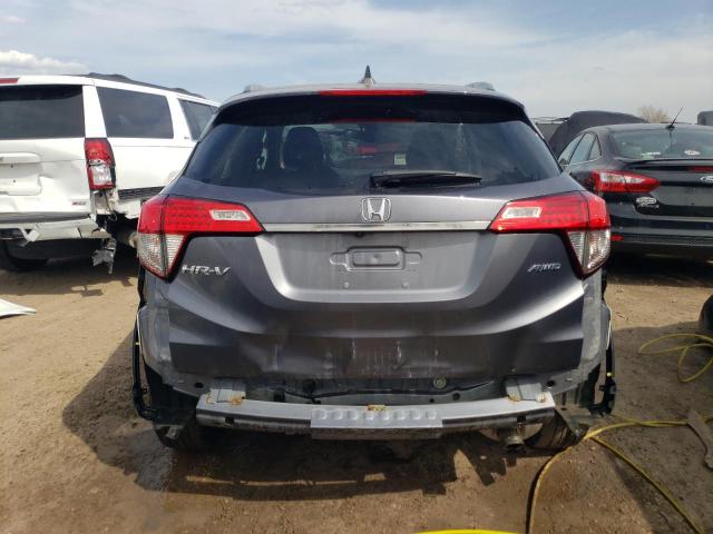 3CZRU6H51MM713484 - 2021 HONDA HR-V EX GRAY photo 6