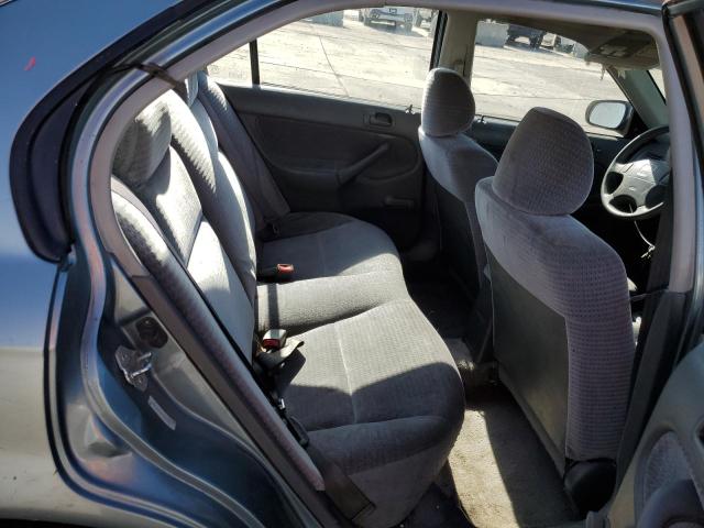 2HGEJ6613YH544006 - 2000 HONDA CIVIC BASE BLUE photo 10