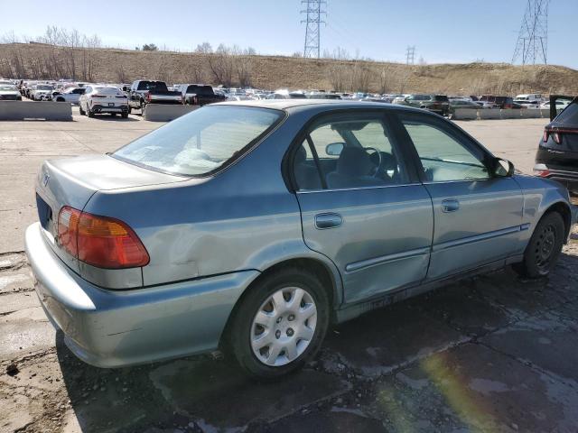 2HGEJ6613YH544006 - 2000 HONDA CIVIC BASE BLUE photo 3