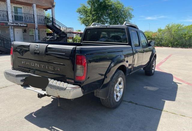 1N6MD29YX2C349997 - 2002 NISSAN FRONTIER CREW CAB SC BLACK photo 4