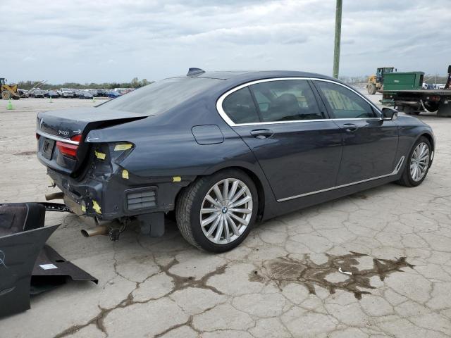 WBA7E2C57JG742176 - 2018 BMW 740 I GRAY photo 3