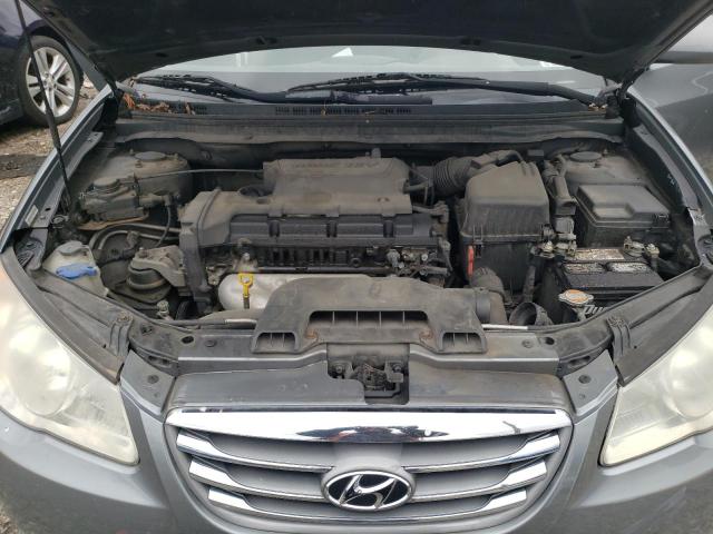 KMHDU4AD2AU036664 - 2010 HYUNDAI ELANTRA BLUE GRAY photo 11