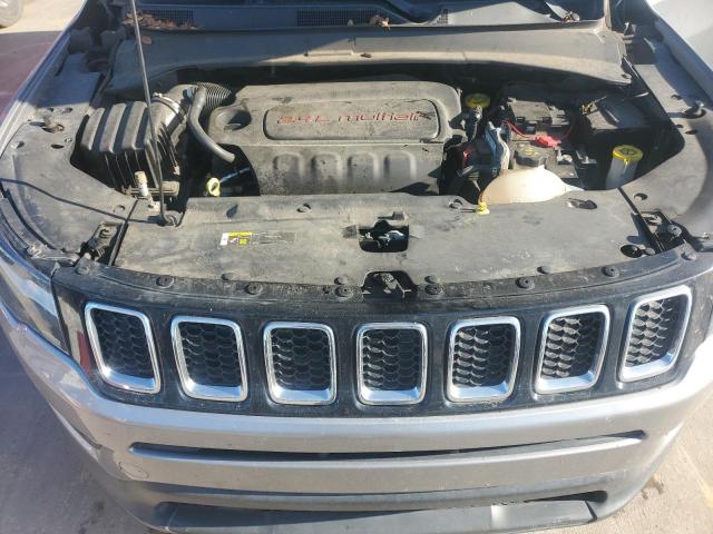 3C4NJDBB2JT392654 - 2018 JEEP COMPASS LATITUDE GRAY photo 12