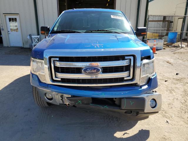 1FTFW1EF5EKD41630 - 2014 FORD F150 SUPERCREW BLUE photo 5