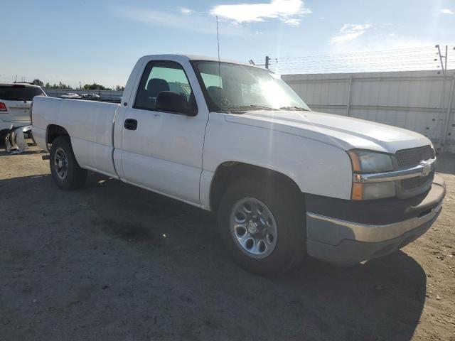 1GCEC14V65Z130814 - 2005 CHEVROLET SILVERADO C1500 WHITE photo 4