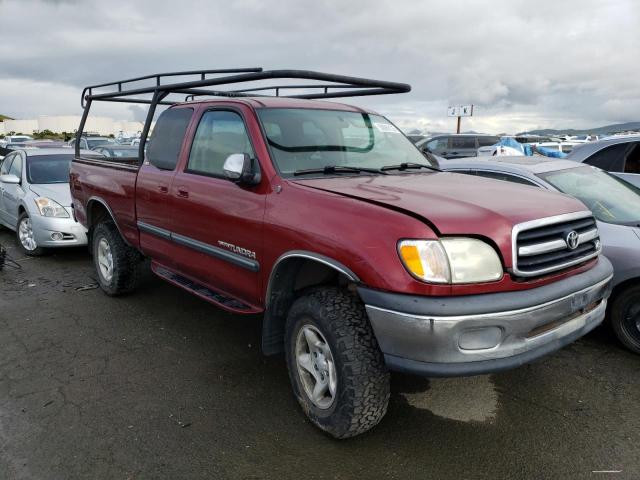 5TBBT44182S273318 - 2002 TOYOTA TUNDRA ACCESS CAB BURGUNDY photo 4