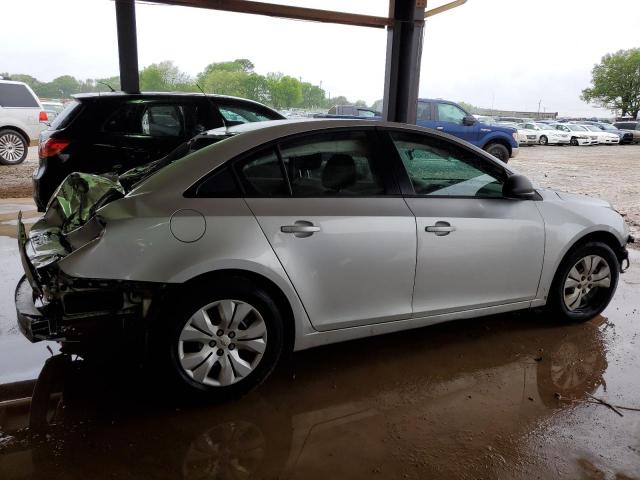 1G1PA5SH8E7424349 - 2014 CHEVROLET CRUZE LS SILVER photo 3