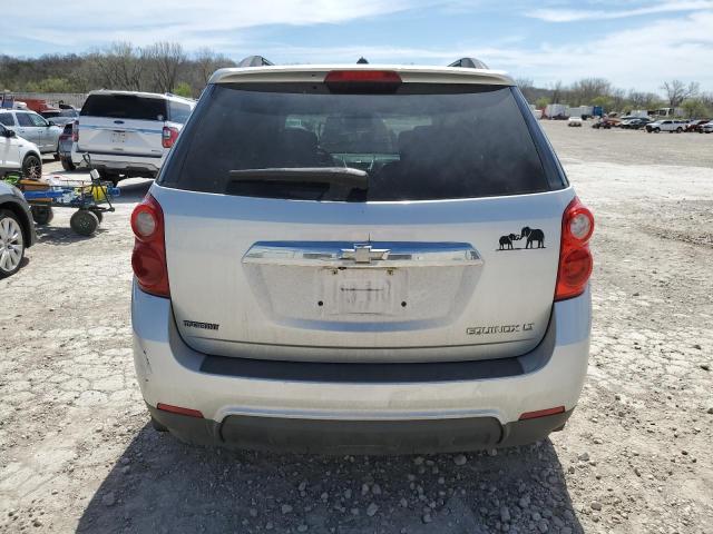 2GNALDEC4B1319082 - 2011 CHEVROLET EQUINOX LT SILVER photo 6