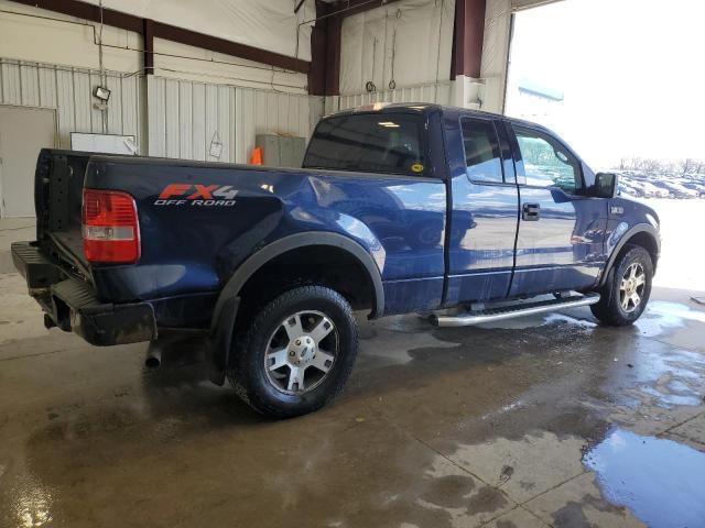 1FTPX14534NC01258 - 2004 FORD F150 BLUE photo 3