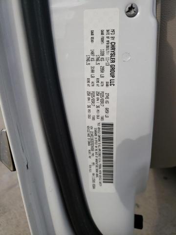 2C4RC1BG5ER234260 - 2014 CHRYSLER TOWN & COU TOURING თეთრი ფოტო 12