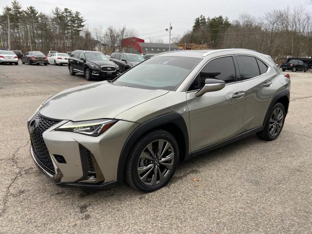 JTHY3JBHXK2010463 - 2019 LEXUS UX 200 GRAY photo 3