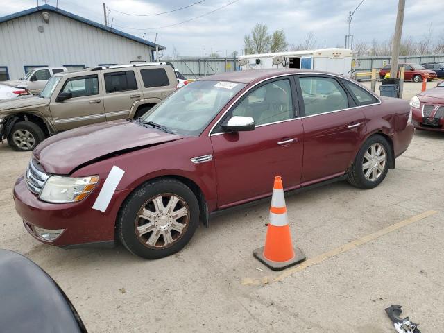 1FAHP25W08G105475 - 2008 FORD TAURUS LIMITED MAROON photo 1