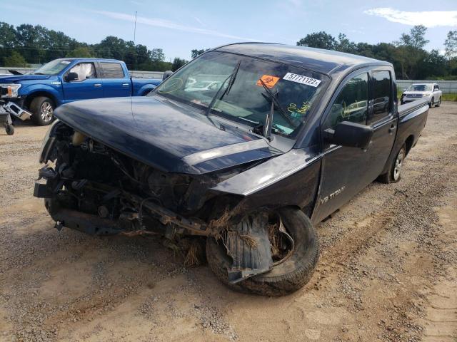 1N6BA07A77N238488 - 2007 NISSAN TITAN XE BLUE photo 2