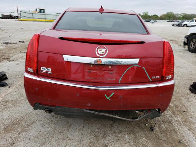1G6DP5E38C0133187 - 2012 CADILLAC CTS PREMIUM COLLECTION RED photo 6