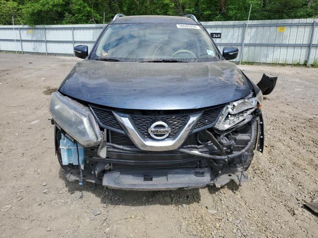 5N1AT2MT3FC911535 - 2015 NISSAN ROGUE S BLUE photo 5