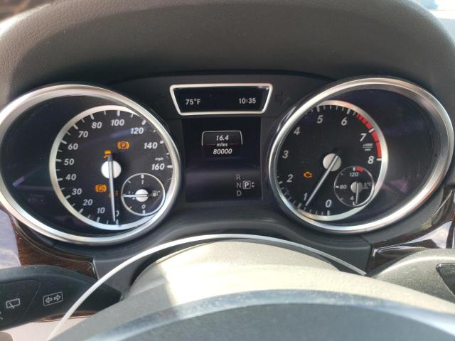 4JGDA5HBXEA417432 - 2014 MERCEDES-BENZ ML 350 4MATIC GRAY photo 9