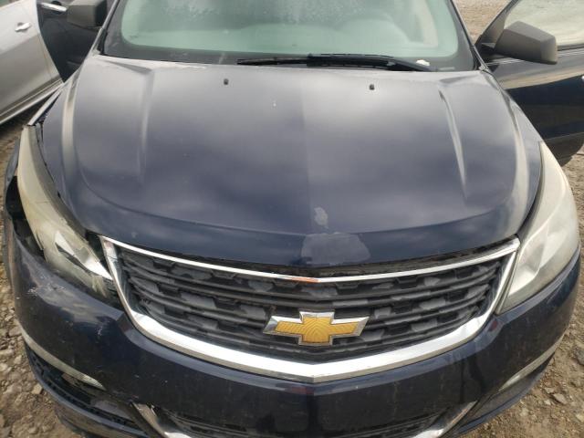 1GNKRFED3FJ275191 - 2015 CHEVROLET TRAVERSE LS BLUE photo 12