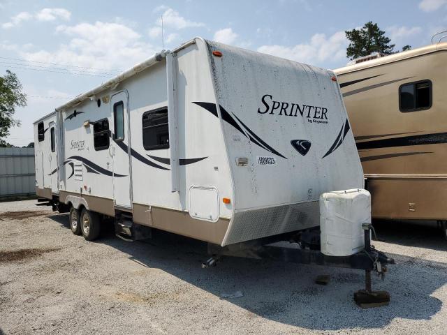 4YDT30828B1533394 - 2011 KEYSTONE SPRINTER WHITE photo 9