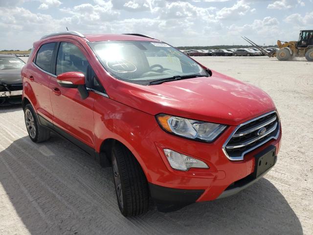 MAJ6S3KL8KC309297 - 2019 FORD ECOSPORT TITANIUM RED photo 1