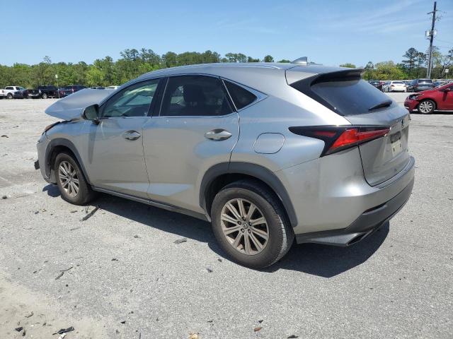 JTJDARBZ1M2181132 - 2021 LEXUS NX 300 BASE SILVER photo 2