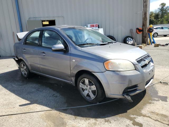 KL1TD56698B280485 - 2008 CHEVROLET AVEO BASE 灰色 照片 4