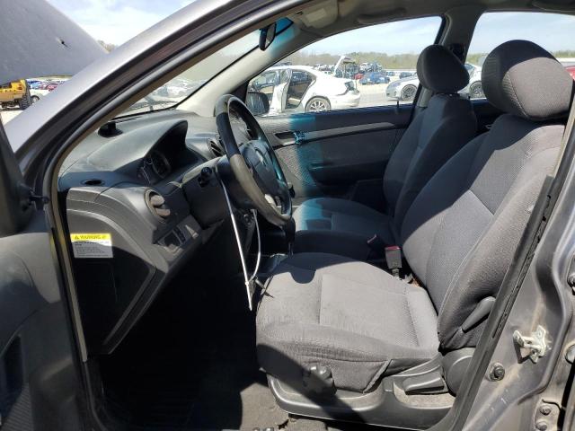 KL1TD56698B280485 - 2008 CHEVROLET AVEO BASE 灰色 照片 7