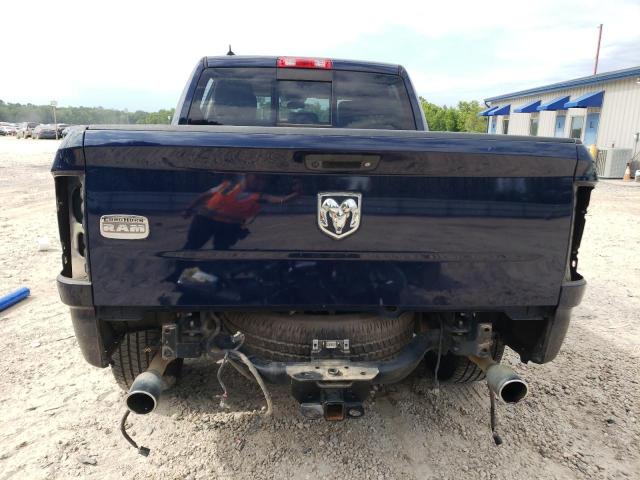 1C6RR6PT0GS286079 - 2016 RAM 1500 LONGHORN BLUE photo 6