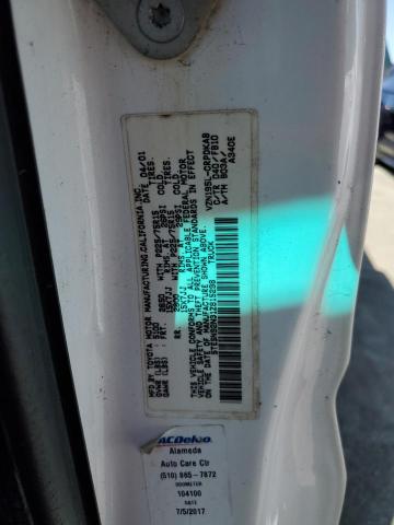 5TESN92N31Z815298 - 2001 TOYOTA TACOMA XTRACAB PRERUNNER 白色 照片 13