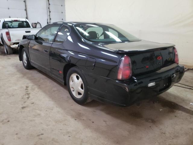 2G1WX15K329116901 - 2002 CHEVROLET MONTE CARL SS BLACK photo 3