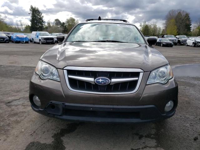 4S4BP61C997336259 - 2009 SUBARU OUTBACK 2.5I BROWN photo 5