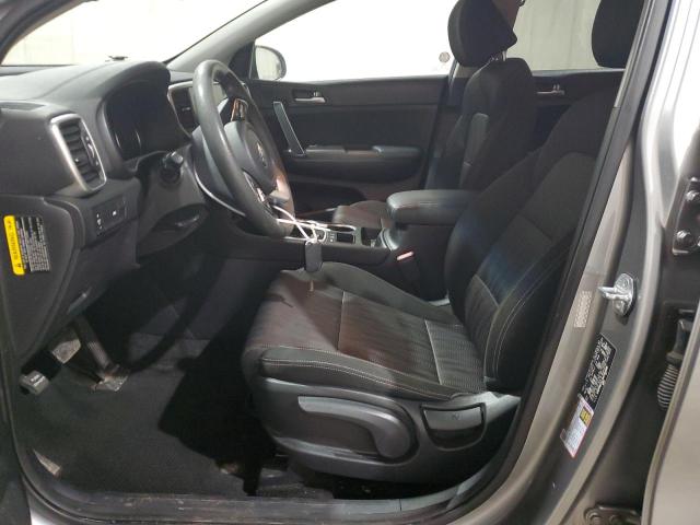 KNDPMCAC1M7933688 - 2021 KIA SPORTAGE LX SILVER photo 7