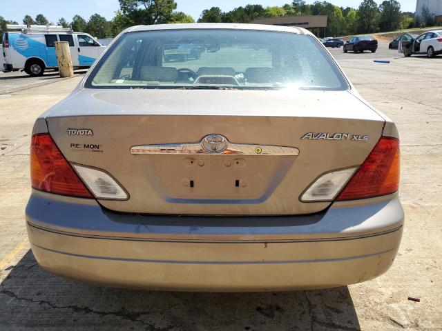 4T1BF28BXYU010639 - 2000 TOYOTA AVALON XL TAN photo 6