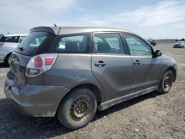 2T1KR32E48C693939 - 2008 TOYOTA COROLLA MA XR GRAY photo 3