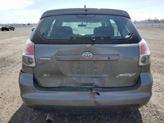 2T1KR32E48C693939 - 2008 TOYOTA COROLLA MA XR GRAY photo 6