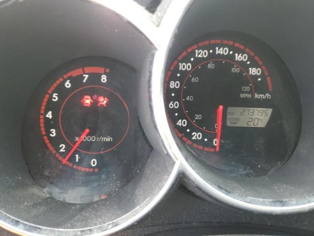 2T1KR32E48C693939 - 2008 TOYOTA COROLLA MA XR GRAY photo 9